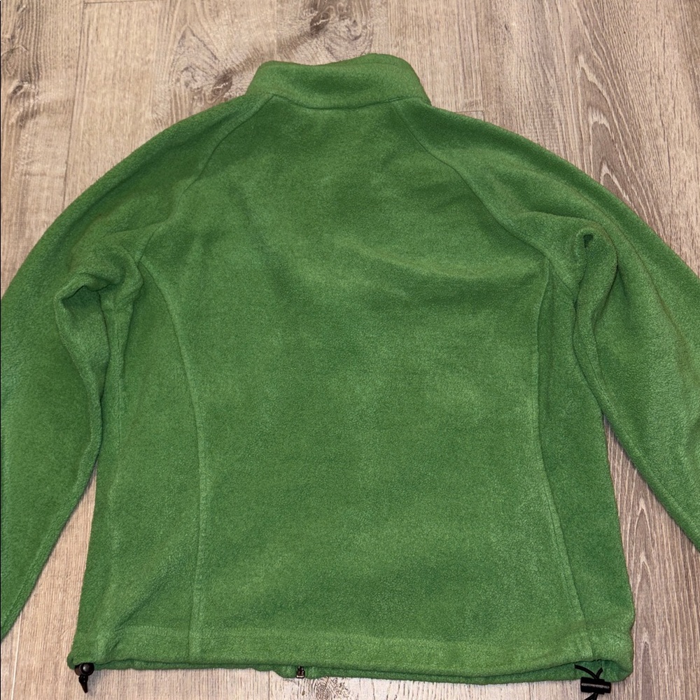 Columbia Forest Green Full-Zip Fleece - Picture 9 of 9
